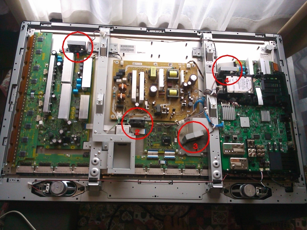 価格.com - 『P42-XP03 背面』日立 Wooo P42-XP03 [42インチ] TS56さん 