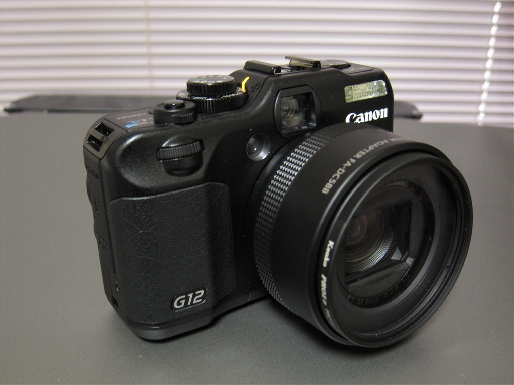 『G12 + FADC58B』CANON PowerShot G12 海ウシさん のクチコミ掲示板投稿画像・写真