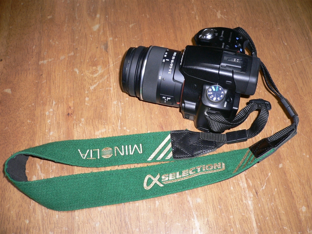 SONY α55 デジタル一眼レフカメラ + ミノルタレンズ・フラッシュセット