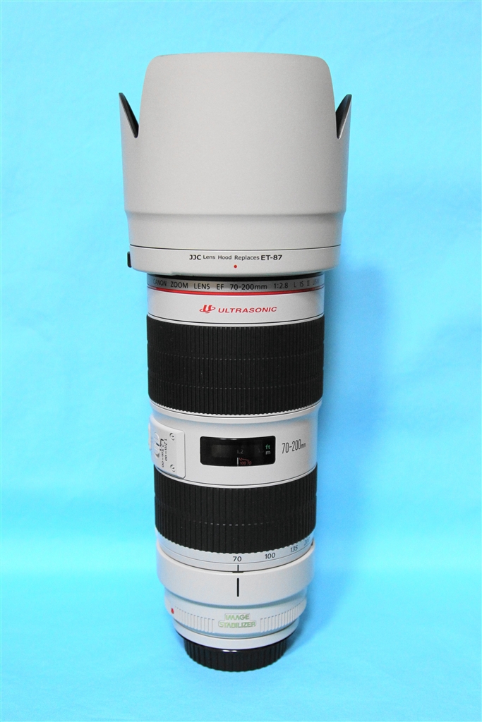 【美品】EF70-200mm F2.8L IS II USM + おまけ白フード焦点距離19〜70mm