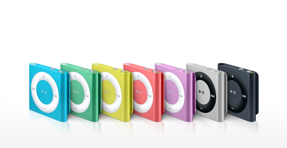 APPLE iPod shuffle 第4世代 2GB - ポータブルプレーヤー