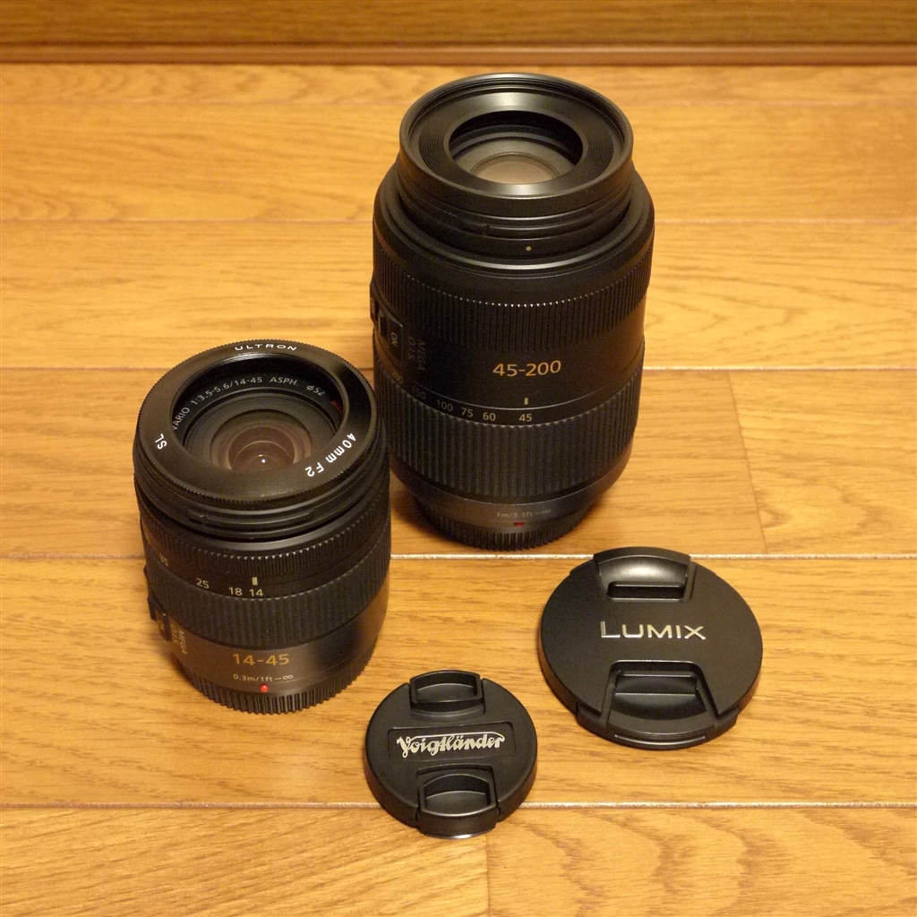 Panasonic - LUMIX G VARIO 14-45mm/F3.5-F5.6 保護フィルター付の+