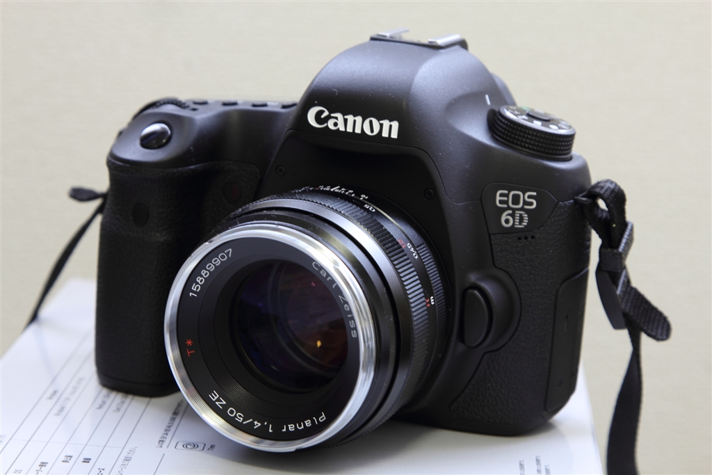 価格.com - 『Carl Zeiss Planar T* 1.4/50 ZE を装着した EOS 6D』CANON EOS 6D  EF24-105L IS USM レンズキット カメラ初級者。。さん  のクチコミ掲示板投稿画像・写真「みなさんはISOオートの上限値はいくつに設定してますか？？」[1409785]