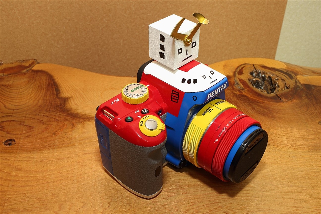 H*☆様 コレジャナイロボ　１００台限定　PENTAX K-X 写真で見る写真で見るペンタックス「K-x」“コレジャナイロボ