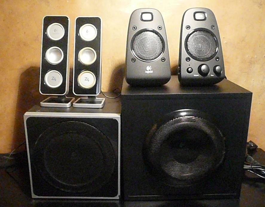 希少 ロジクール Logicool Z4 スピーカー ウーハー Z-4 サブウーファー