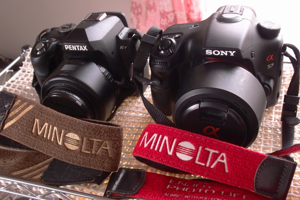 価格.com - 『ソニーもペンタもミノルタストラップ』SONY α57