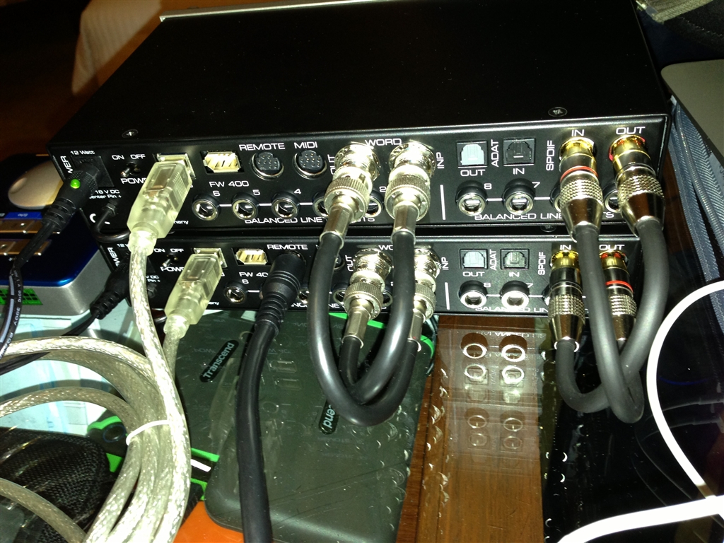 価格.com - 『裏側の接続？？これで良いのかな？？』RME Fireface UCX