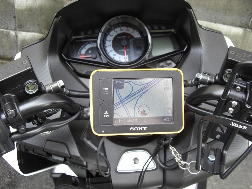 バイクでの使用』 SONY nav-u NV-U37 (B) [ブラック] のクチコミ掲示板 - 価格.com