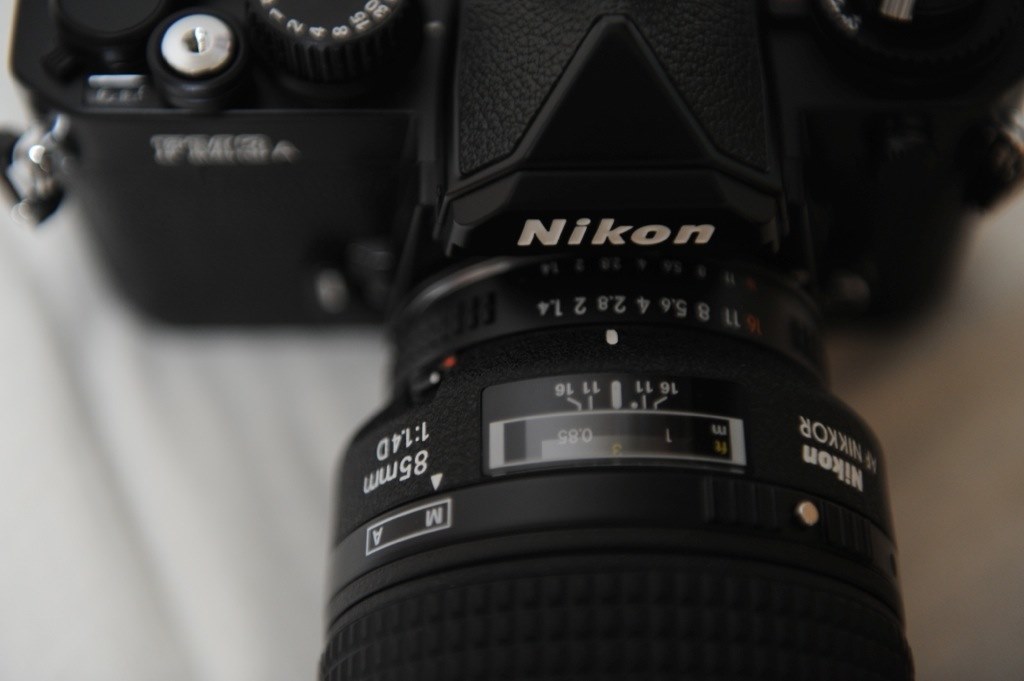 三度我が家にやってきました。』 ニコン AI AF Nikkor 85mm f/1.4D IF