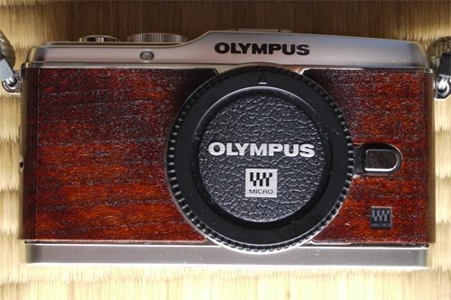 OLYMPUS - 【ゾウさん】 Olympus PEN E-P3 ツインレンズキット E-P3用の張り革キット』 オリンパス OLYMPUS PEN E-P3 ツイン