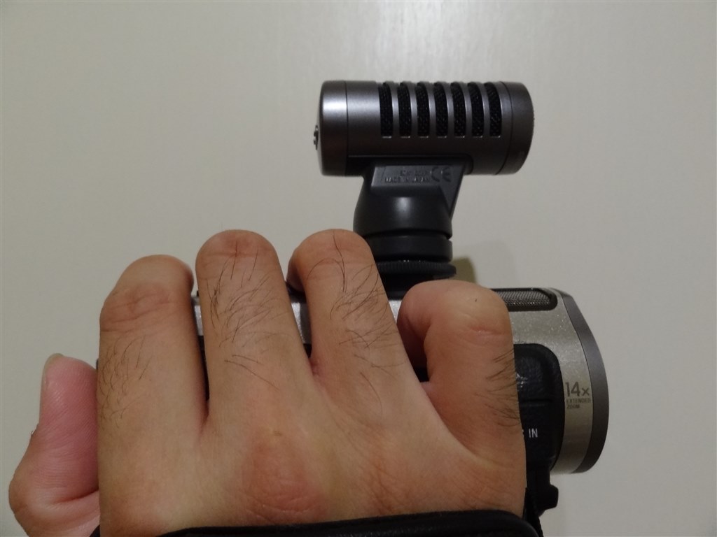 Sony HDR-CX560V マイク カバン【動作確認済】 外部マイク装着時