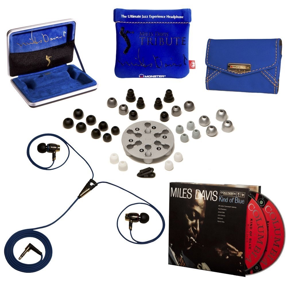 Monster製Miles Davis Tribute 限定イヤホン Monster Cable Miles Davis Tribute In-Ear Headphones (Playback 30