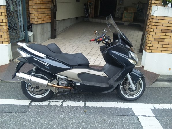 キムコエキサイティング２５０　エンジン絶好調　動画付 キムコ（KYMCO） エキサイティング250 | XCITING 250の型式・スペック