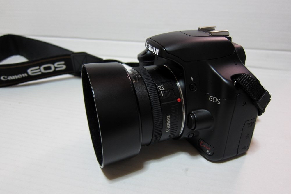 並品キヤノン EOS Kiss X5 ＋単焦点レンズ、望遠レンズ、標準レンズ