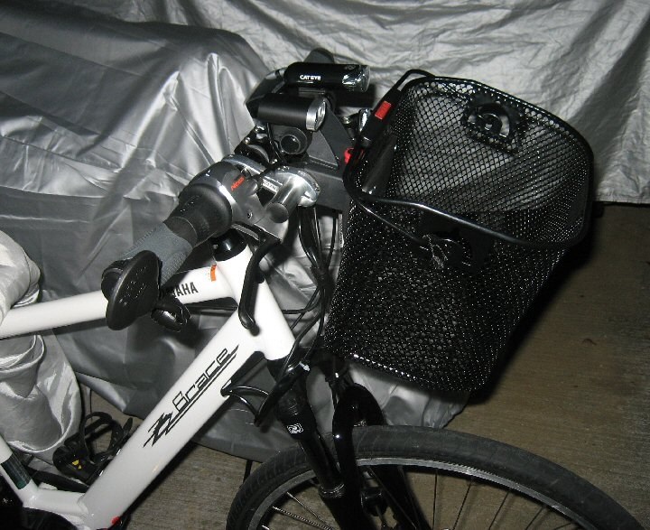 決まりました?ヤマハPAS電動アシスト自転車 前カゴ付き