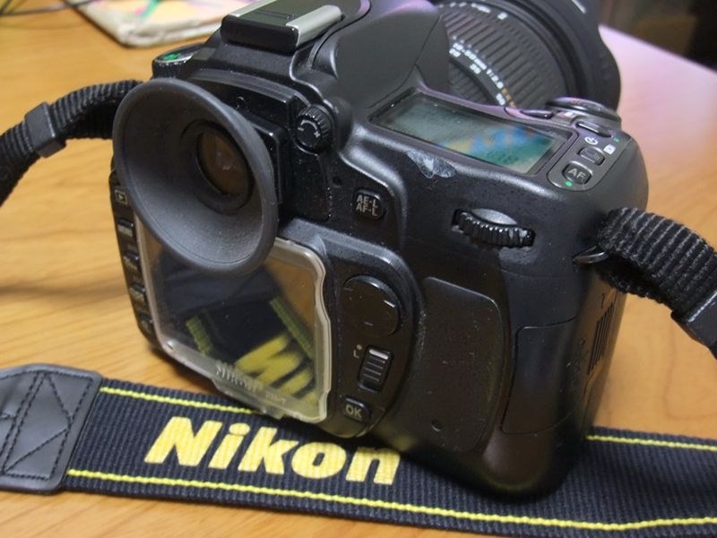 アイピースを変えてみました』 ニコン D80 ボディ のクチコミ