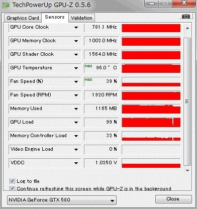 GPU温度が高くない？それとも・・』 ASUS ENGTX580 DCII/2DIS