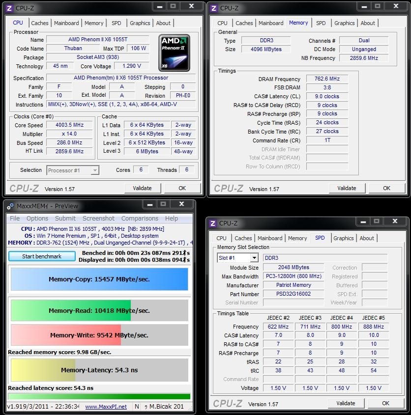 デュアルチャンネル動作にならない Adata Ax3u1600gc4g9 2g Ddr3 Pc3 12800 4gb 2枚組 のクチコミ掲示板 価格 Com