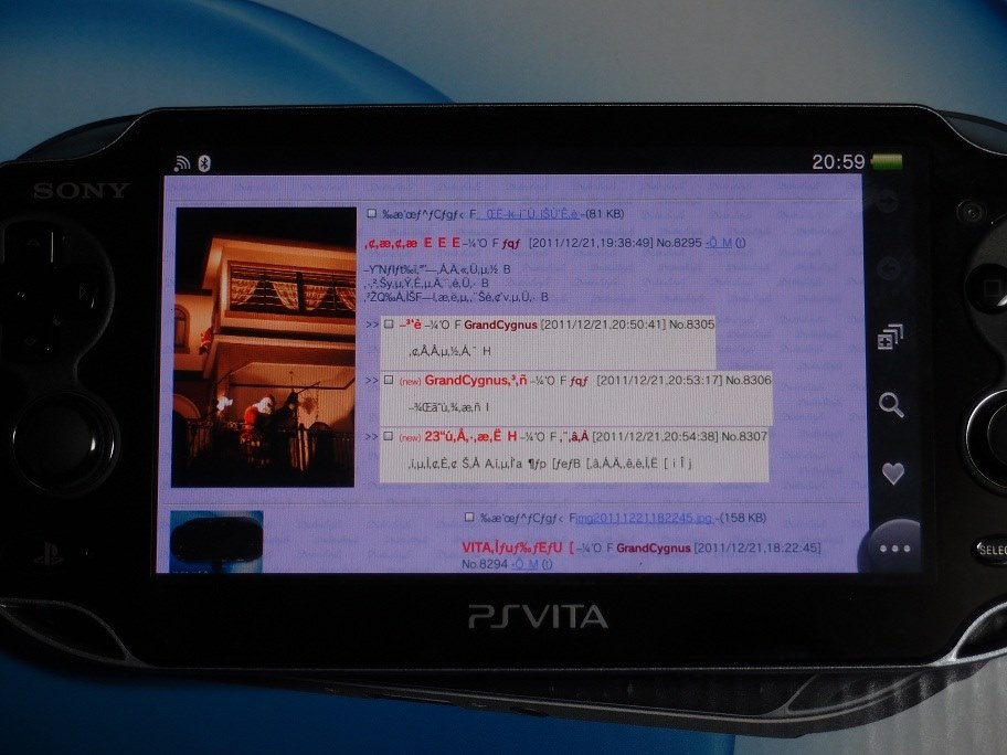 文字化け』 SIE PlayStation Vita (プレイステーション ヴィータ) 3G