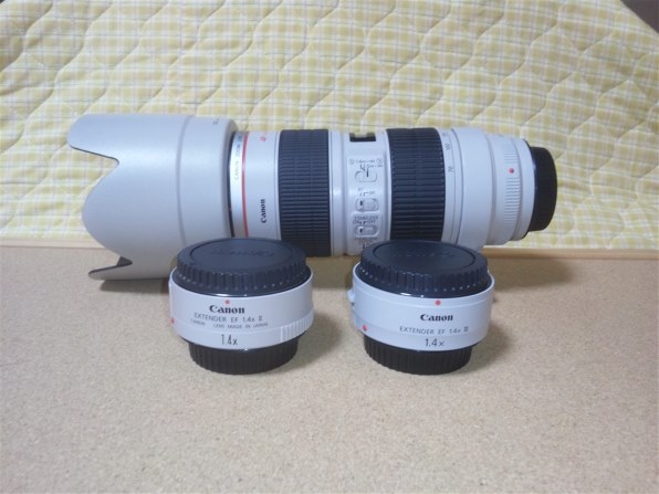 旧EF70-200mm F2.8L IS USMでの利用？』 CANON EXTENDER EF1.4X III の