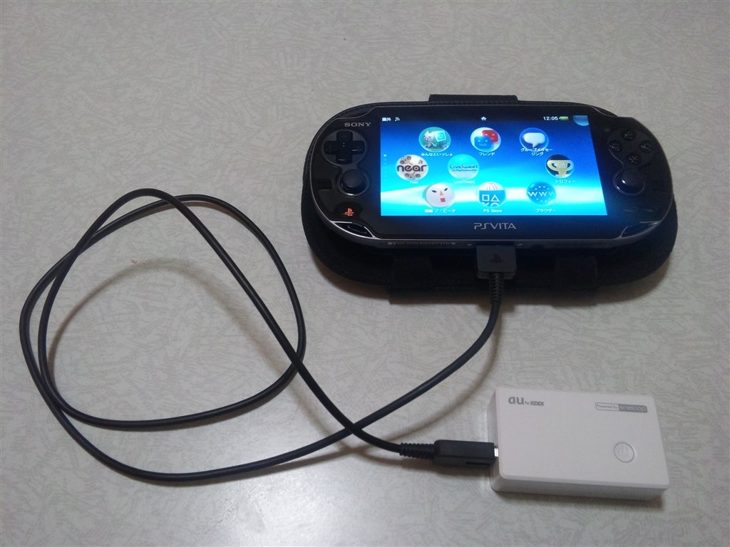 充電』 SIE PlayStation Vita (プレイステーション ヴィータ) 3G/Wi-Fi