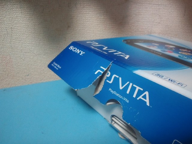 修理から帰ってきたが・・・』 SIE PlayStation Vita