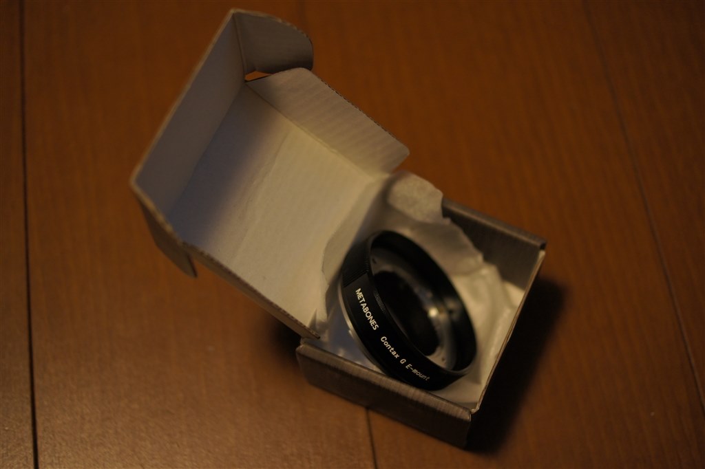 METABONES Contax G to E-mountアダプタ』 SONY α NEX-7 ボディ の