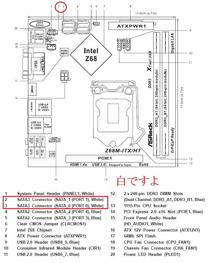 初ASROCK助けて下さい』 ASRock Z68M-ITX/HT のクチコミ掲示板 - 価格.com