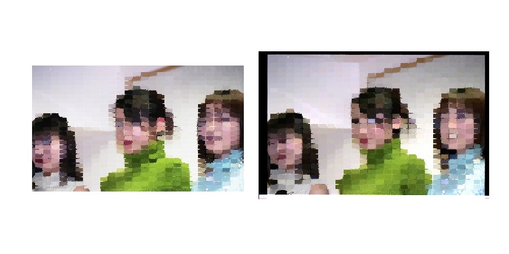 35mmネガフィルムスキャンした画像の上下がたくさんカットされる