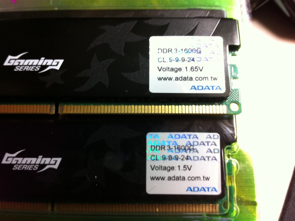 ADATA  AX3U1600GC4G9-2G DDR3 4GB×4枚組