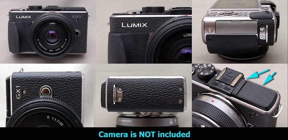 Panasonic - Panasonic DMC TX-1 4k撮影　貼り革 Panasonic LUMIX DMC-TX1用貼り革キット - Aki-Asahi Custom