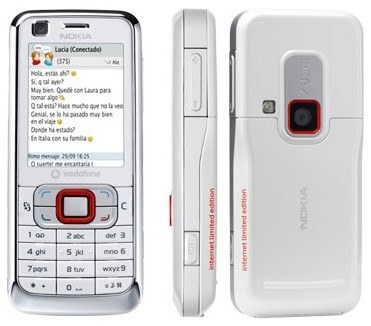 Nokia 6120 classic Internet Edition is in White』 NOKIA FOMA