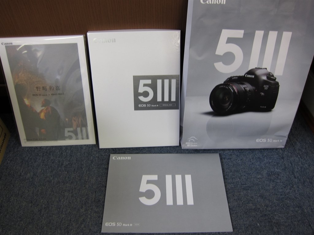 シャッターボタンのフィーリング』 CANON EOS 5D Mark III ボディ の
