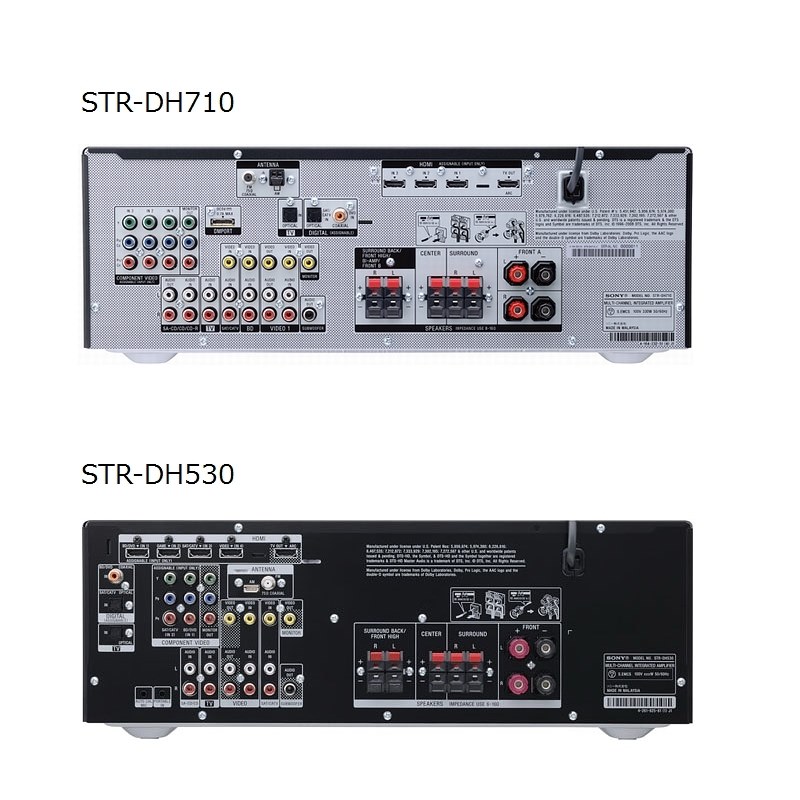 旧機種と外観比較』 SONY STR-DH530 のクチコミ掲示板 - 価格.com