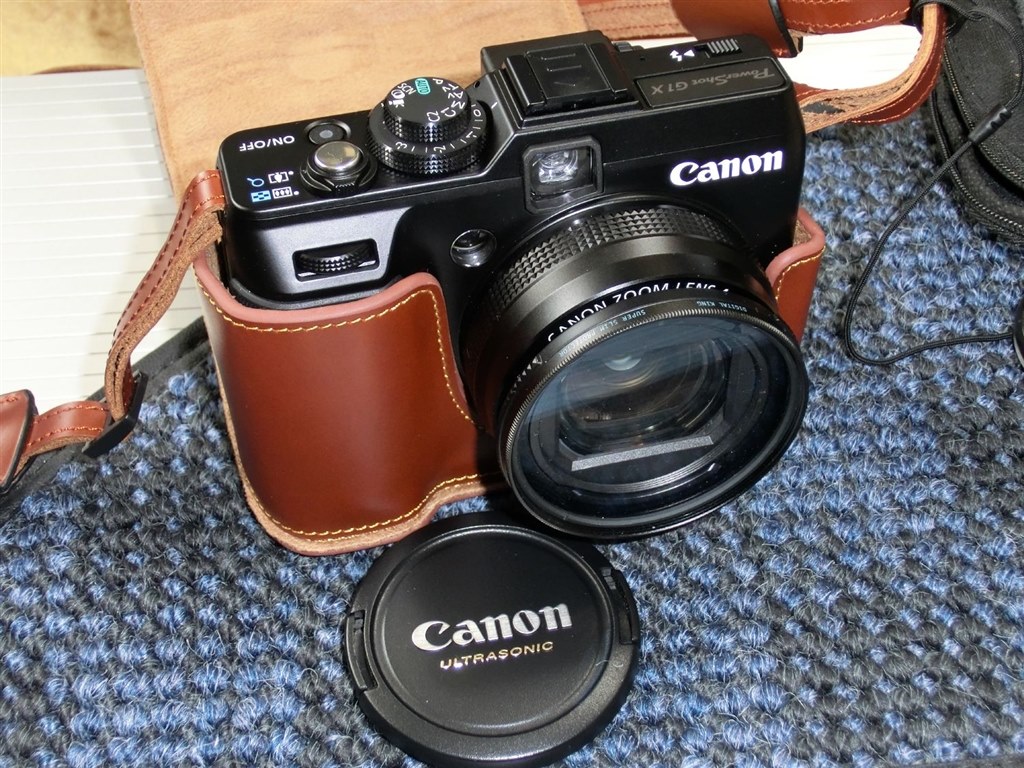 純正フードとプロテクトフィルターの同時装着』 CANON PowerShot G1 X 