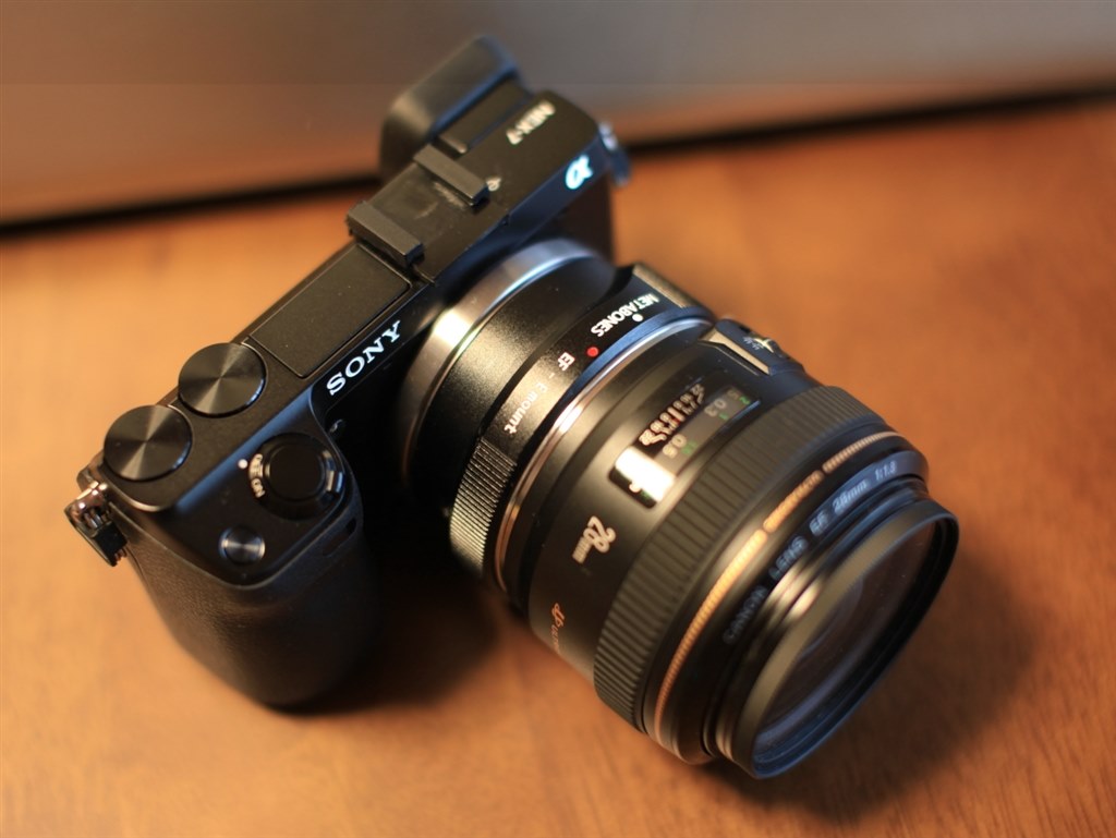 作例有】SONY NEX-7（一眼カメラ）、レンズ×2、マウントアダプター×2