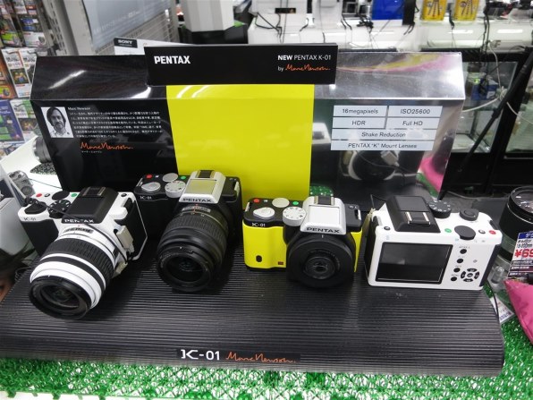感謝価格ショット数1，146枚! Pentax K-01 デジタル一眼 イエロー ボディ デジタルカメラ
