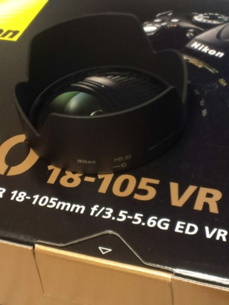 レンズフード』 ニコン D5100 18-105 VR レンズキット のクチコミ