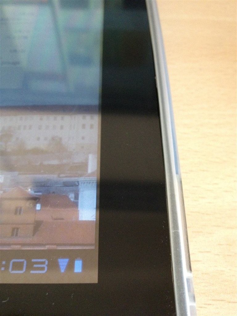 液晶画面がズレている？』 Acer ICONIA TAB A500-10S16 のクチコミ