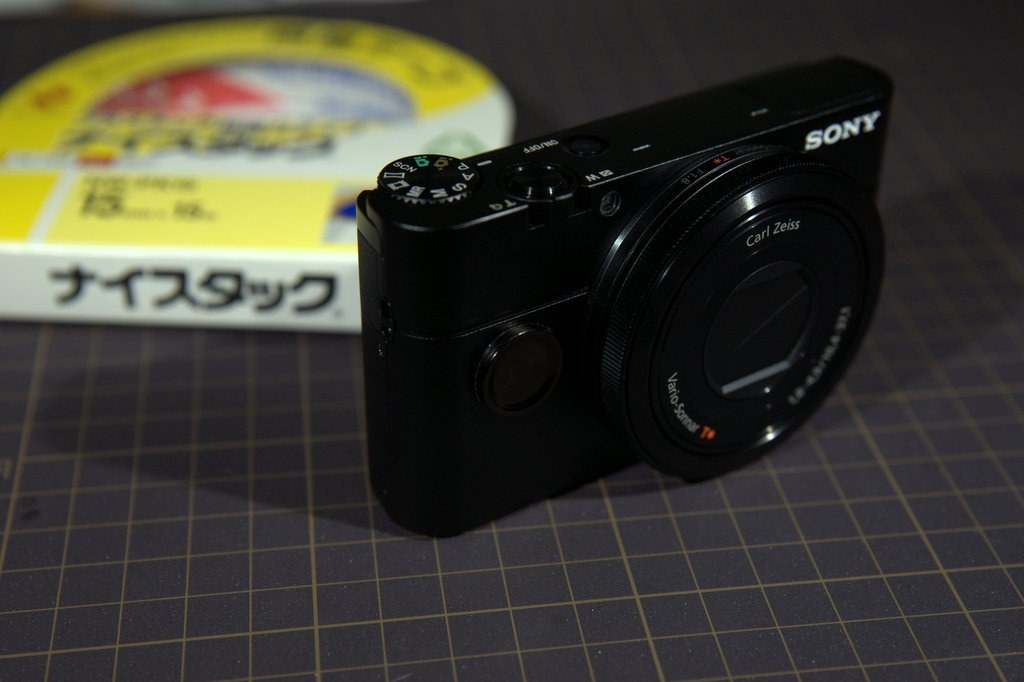 グリップ付けてみました』 SONY サイバーショット DSC-RX100 の 