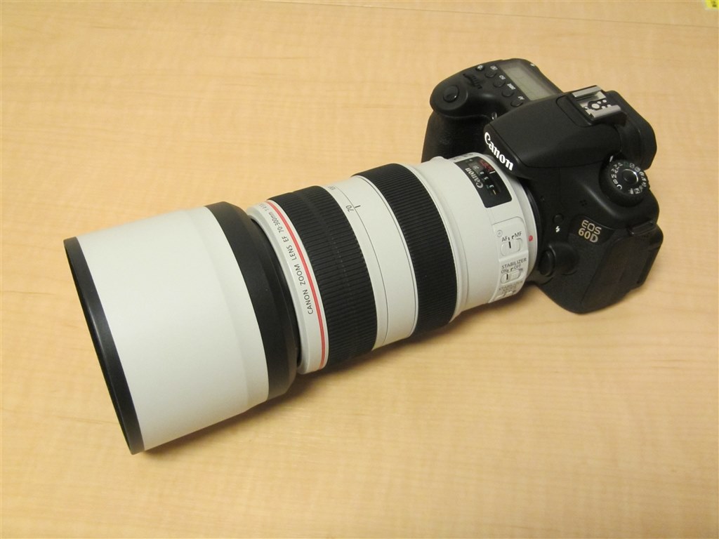 キヤノンEF70-300mmF4-5.6 IS Ⅱ USM 純正フード付き