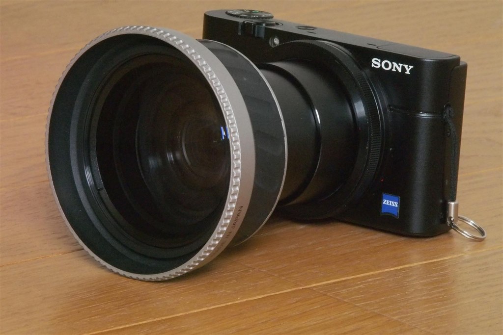 あえてワイコン付けました。』 SONY サイバーショット DSC-RX100 の 