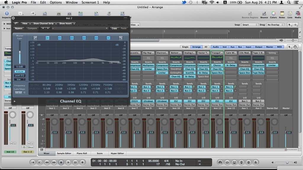 Airの性能でLogic Proを使えるか』 Apple MacBook Air 1800/13.3 