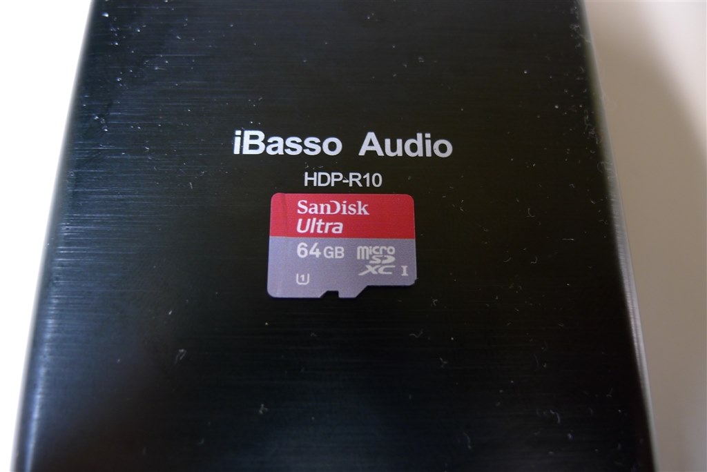 SDXC対応(ただし、要FAT32フォーマット)』 iBasso Audio HDP-R10 のクチコミ掲示板 - 価格.com