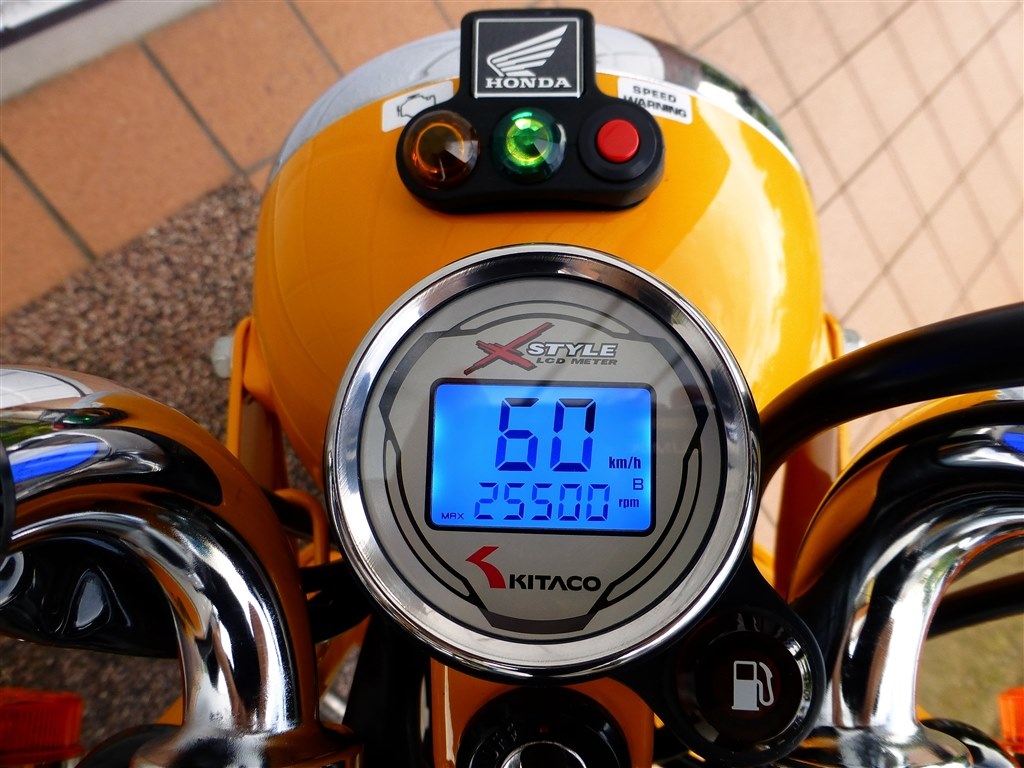 TAKEGAWA モンキー用タコメーター LEDタイプ