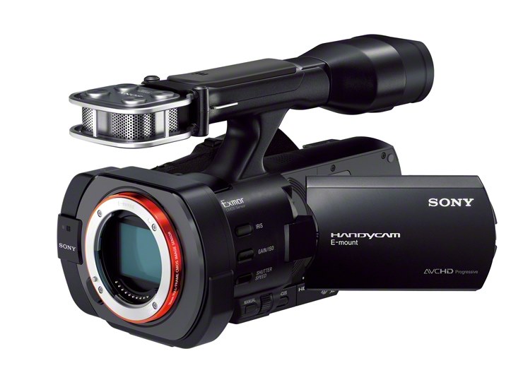 Sony nex-vg20 e-mount おまけレンズつき - ビデオカメラ