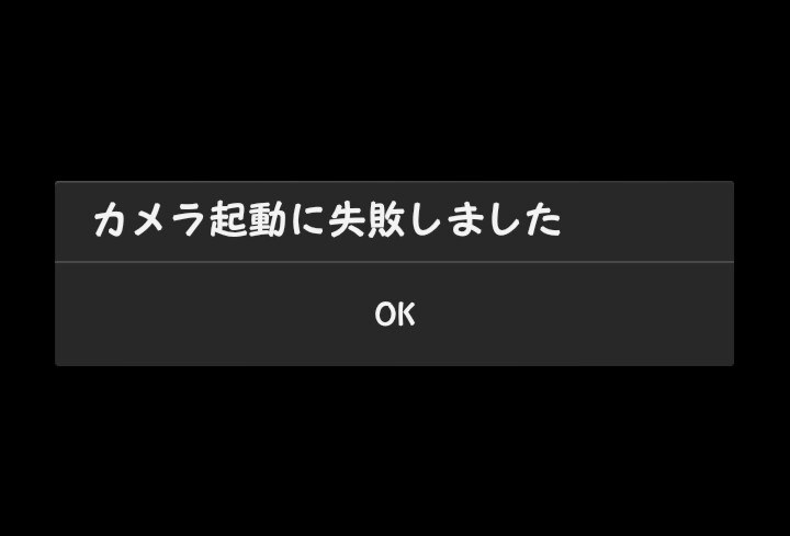 カメラ起動に失敗…』 シャープ AQUOS PHONE ZETA SH-09D docomo の