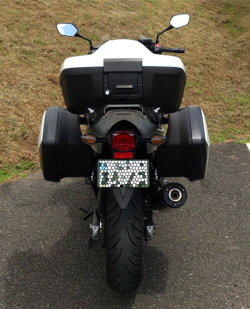 トップボックスとパニアケース装着』 ホンダ インテグラ (バイク) の 