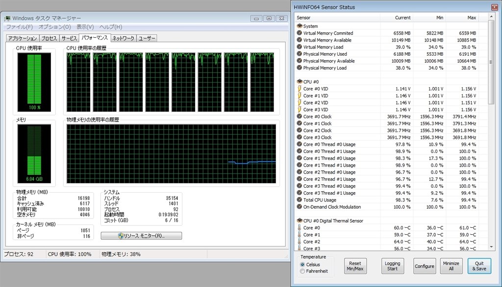 4コア動作時のTBクロック』 インテル Core i7 3770 BOX のクチコミ