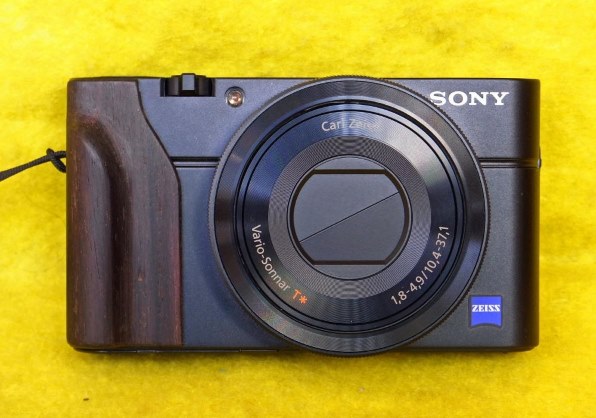 RX100用黒檀グリップの自作』 SONY サイバーショット DSC-RX100